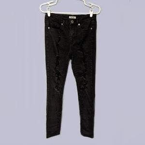 Mudd Distressed Skinny Jeans